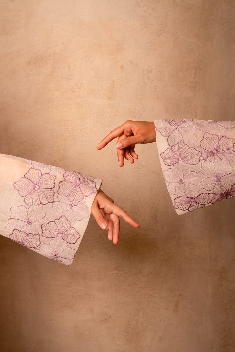 Embroidered sleeves